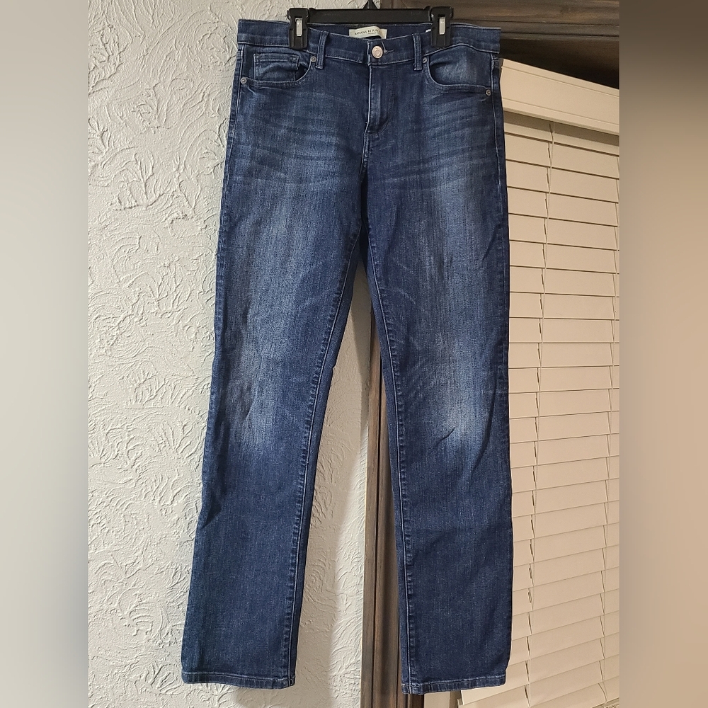 Banana Republic Premium Denim Straight Leg Jeans